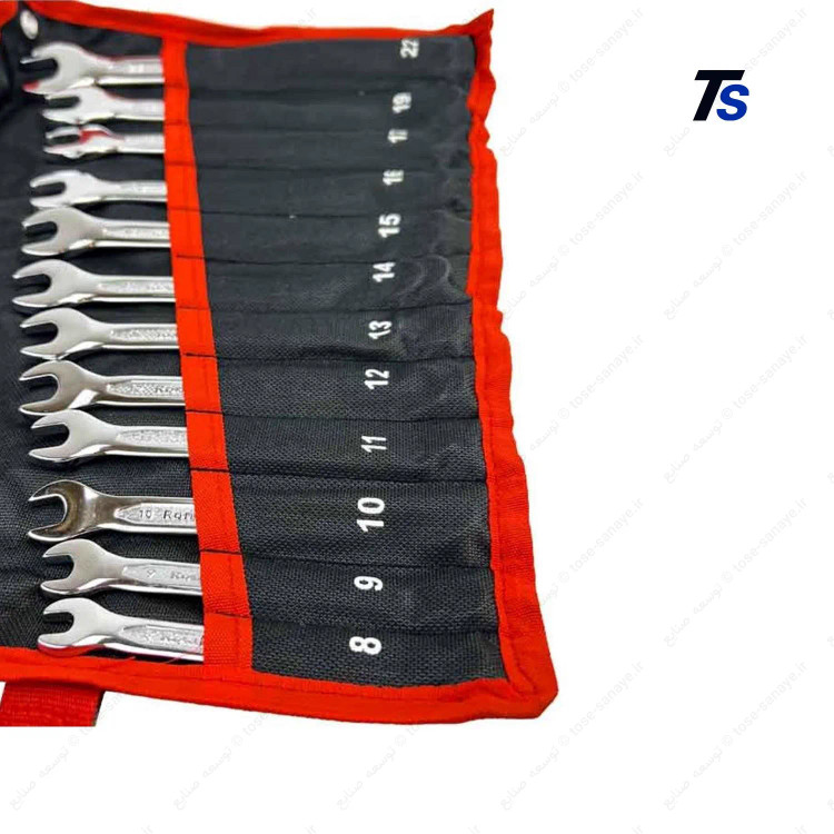 ست آچار یکسر رینگی 12 عددی رونیکس