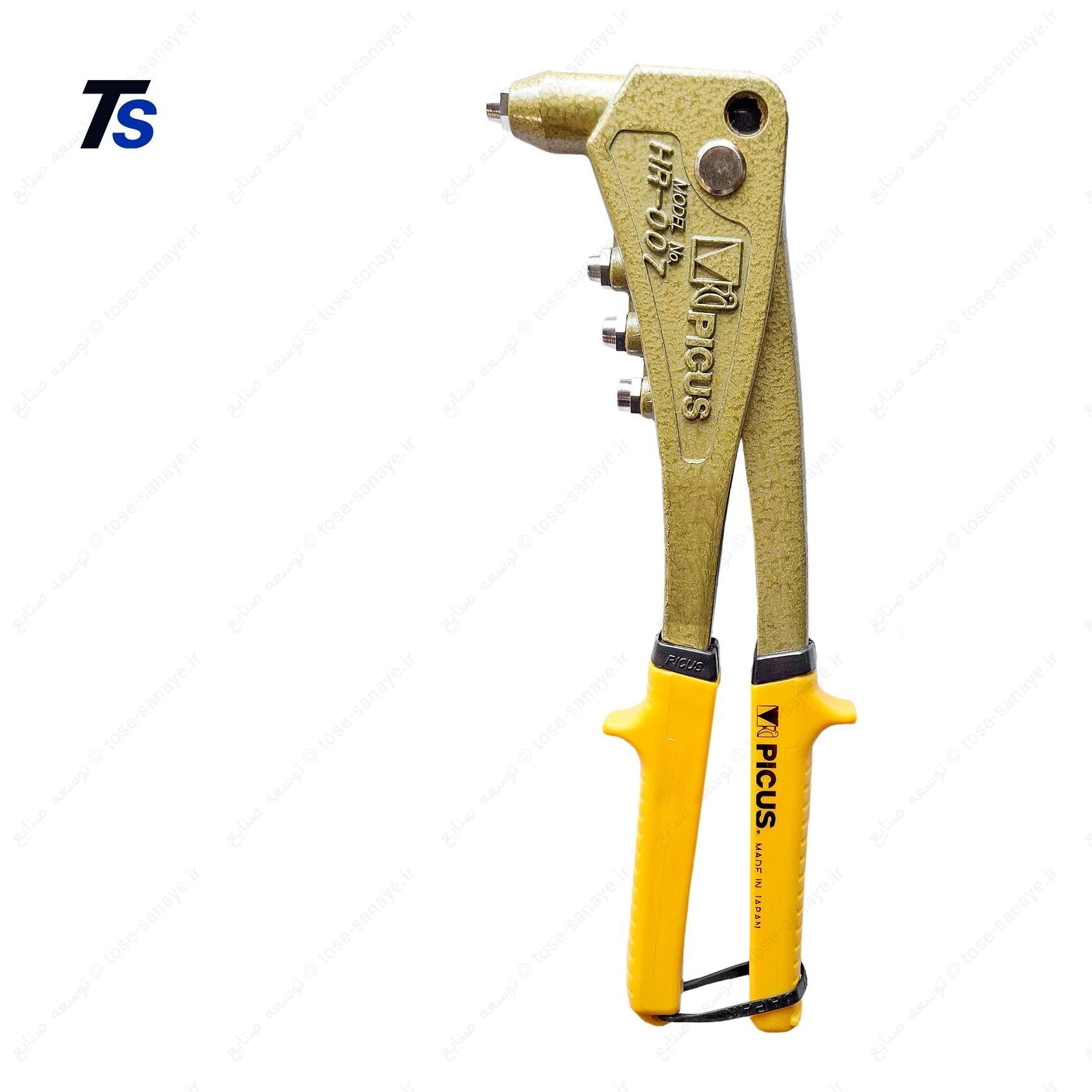انبر پرچ دستی پیکاس ژاپن مدل HR-007