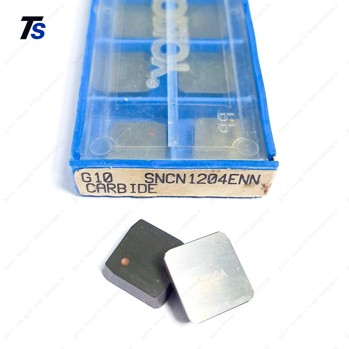 اینسرت یا الماس پخ زن کارباید SNCN 12 04 ENN