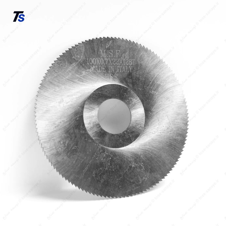 تیغ اره پولکی ایتالیایی MSF 100x22 128T HSS